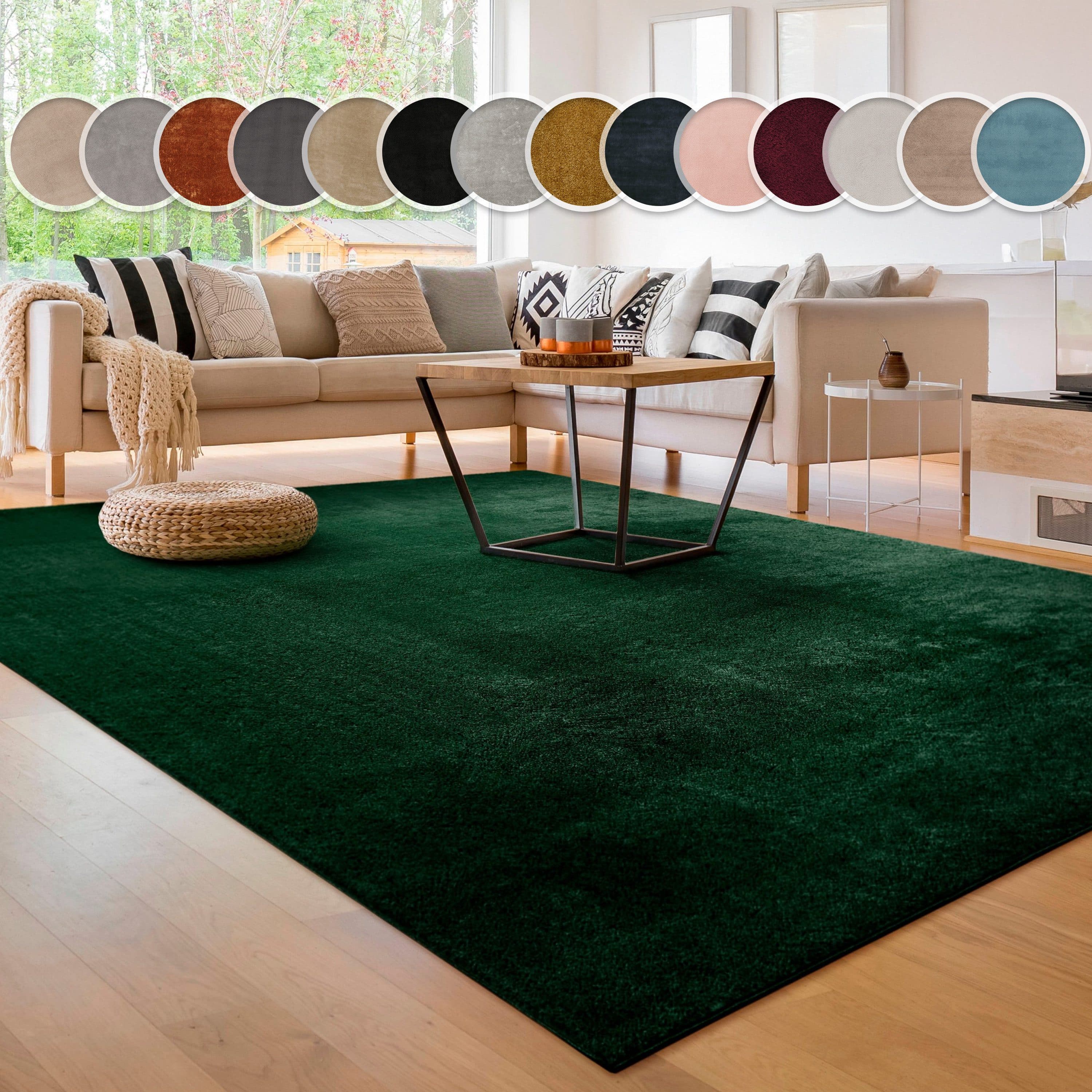 Paco Home Teppich Cadiz 630 | Grün