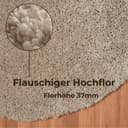 OTTO home Hochflor-Teppich Banji | Beige 5