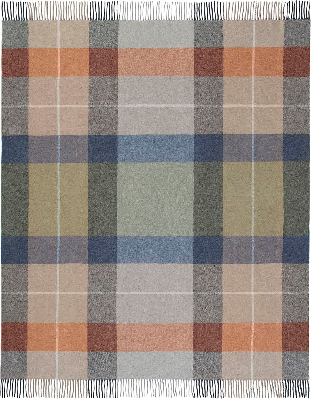 Plaid Britta | Grau