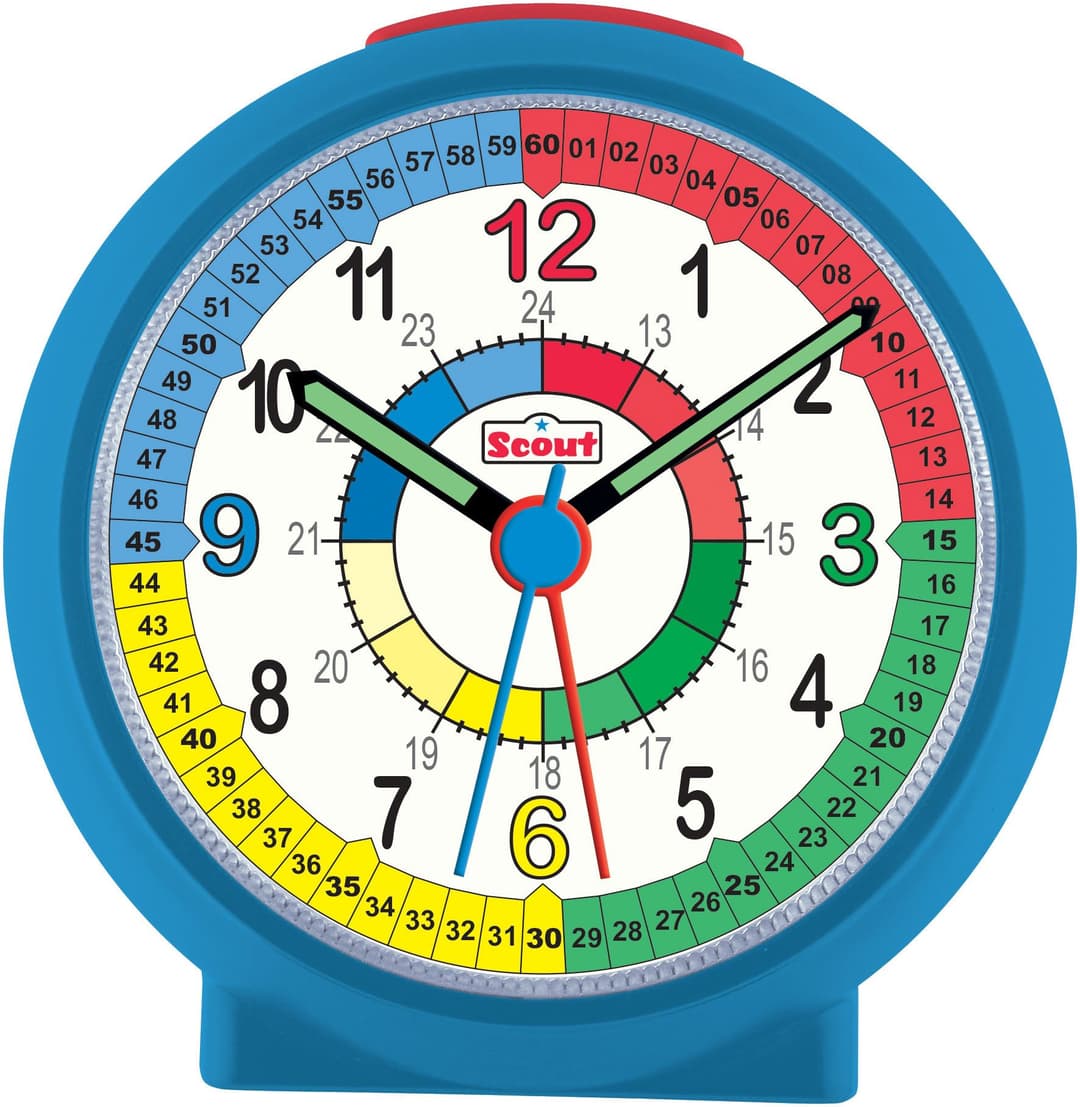 Scout Kinderwecker LearnTheTime | Blau