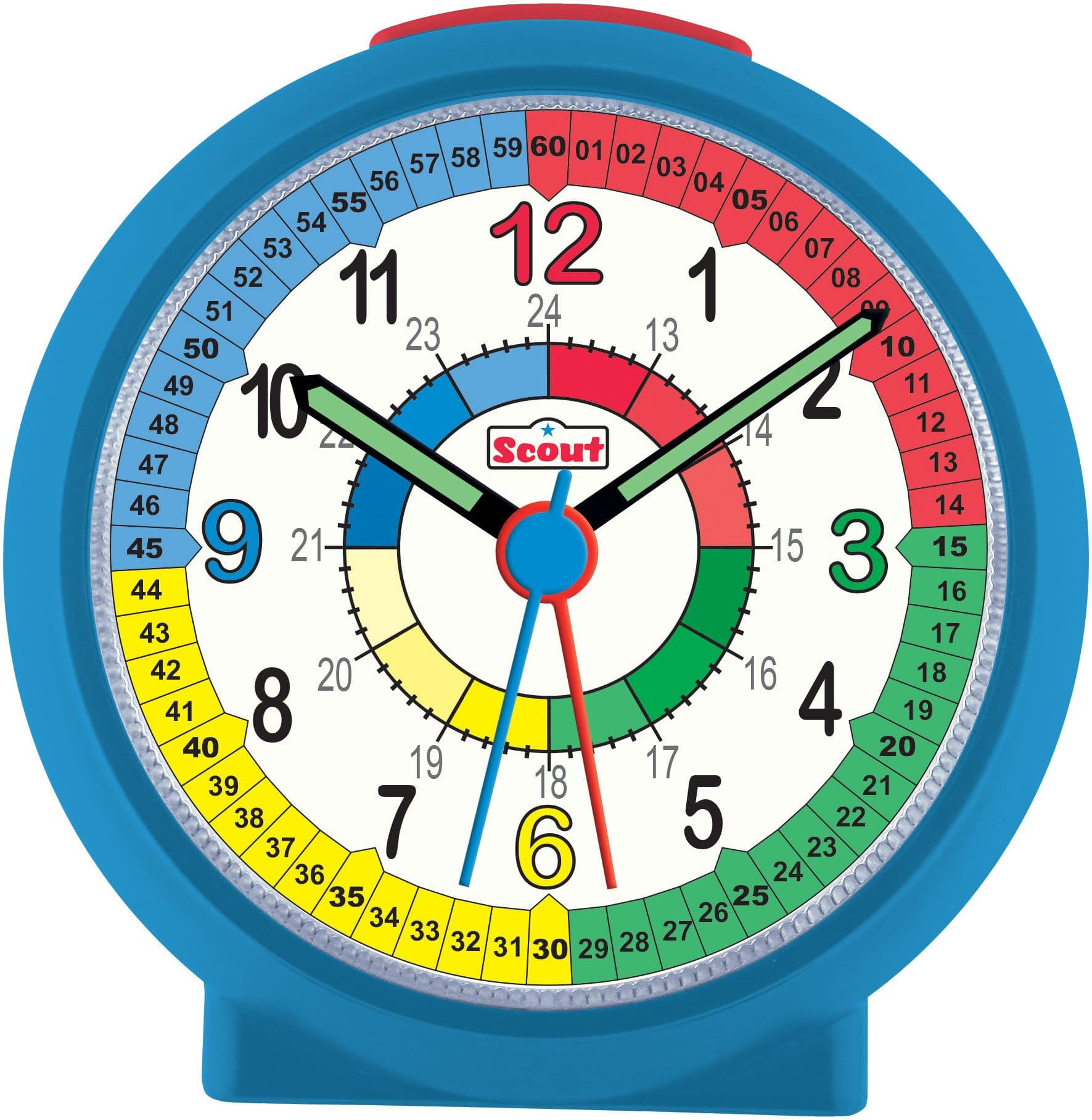 Scout Kinderwecker LearnTheTime | Blau