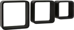Home affaire Deko-Wandregal Set | Schwarz