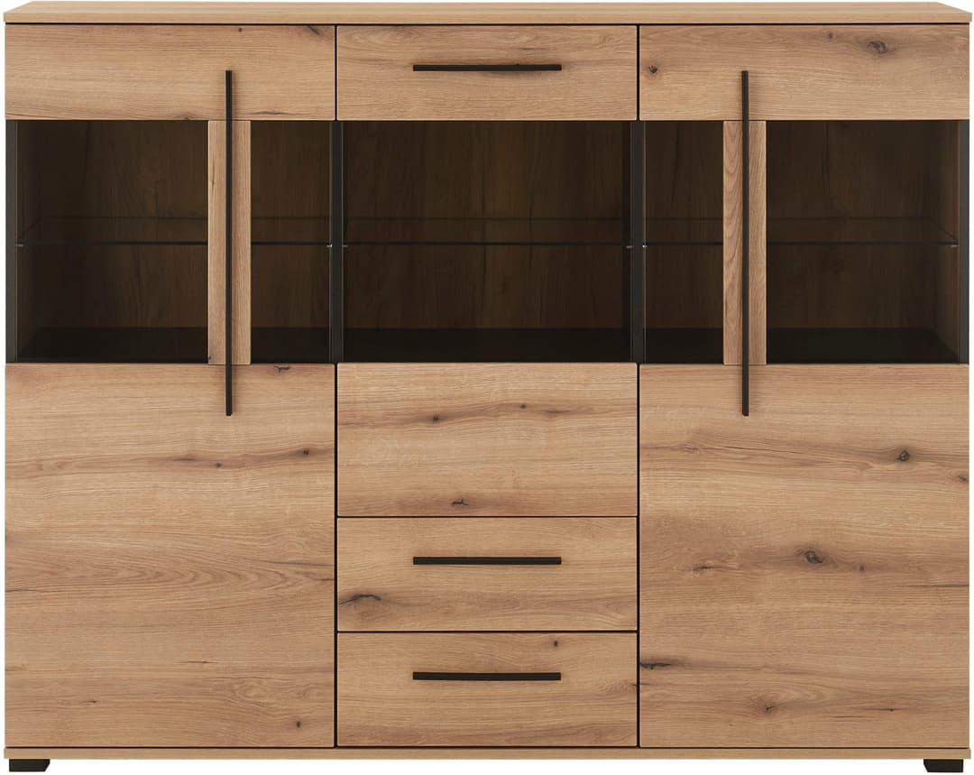 Home affaire Highboard Cantara | Holztöne