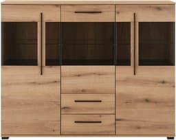 Home affaire Highboard Cantara | Holztöne