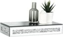 MIRRORS AND MORE Wandregal Glitty | Silber 3