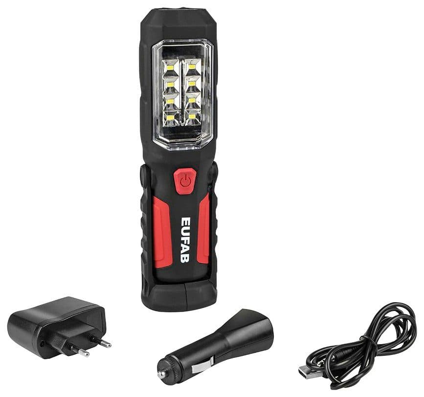EUFAB LED Arbeitsleuchte | Schwarz