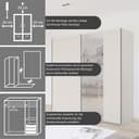 rauch Schwebetürenschrank KRONACH | Weiß 4