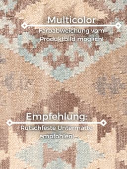 HANSE Home Kelim Teppich Dune | Beige