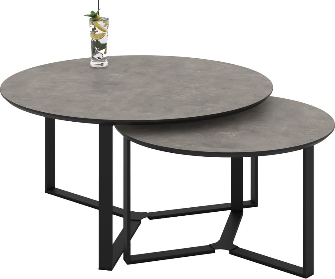 HELA Couchtisch MASSA | Grau
