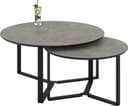 HELA Couchtisch MASSA | Grau 2