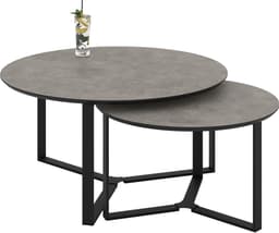 HELA Couchtisch MASSA | Grau