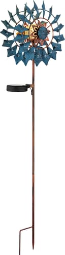 GLOBO LIGHTING LED Solarleuchte | Gold 4
