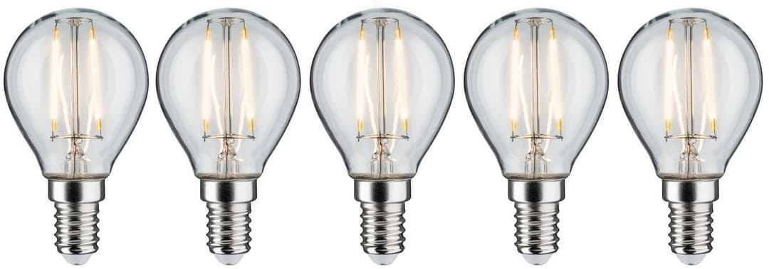 Paulmann LED-Filament 5er Pack | Transparent