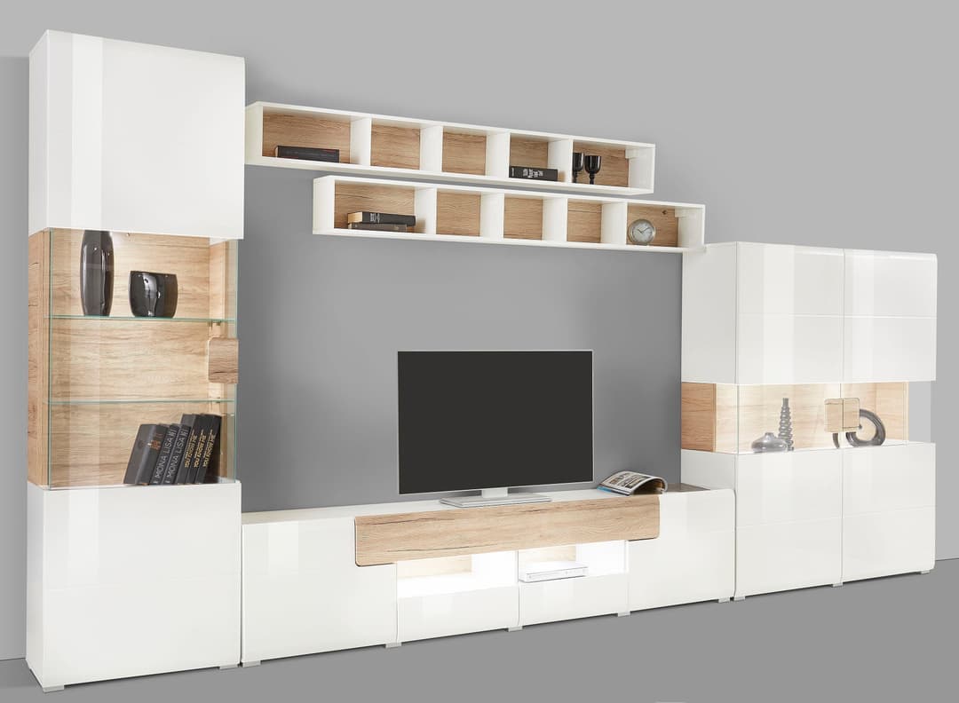 OTTO home Wohnwand Toledo | Weiß