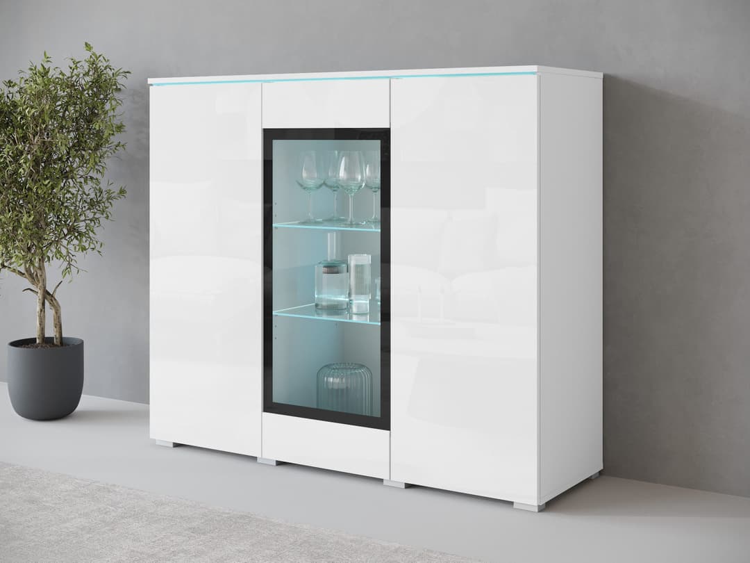 Home affaire Highboard Vera | Weiß
