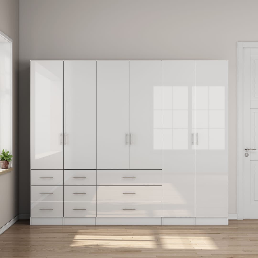 OTTO home Kleiderschrank Trento | Weiß