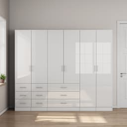 OTTO home Kleiderschrank Trento | Weiß