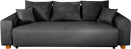 COLLECTION AB Schlafsofa Yves | Grau