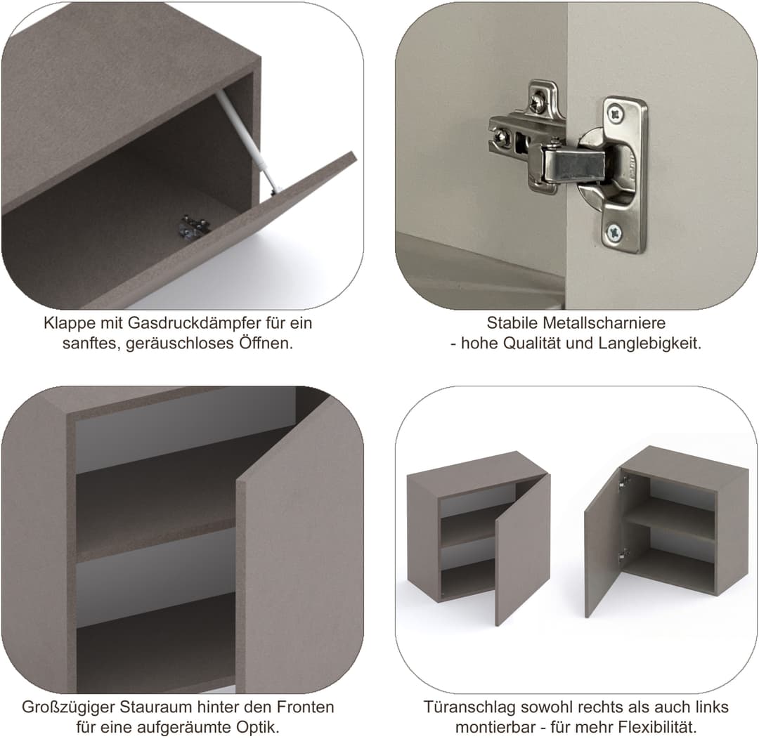 Home affaire Garderoben-Set Infinity | Braun