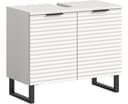 welltime Litica Waschbeckenunterschrank | Weiß 2