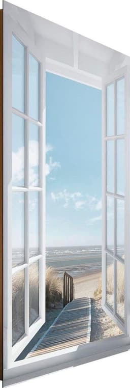 Reinders! Deco-Panel Fenster zur Nordsee | Blau