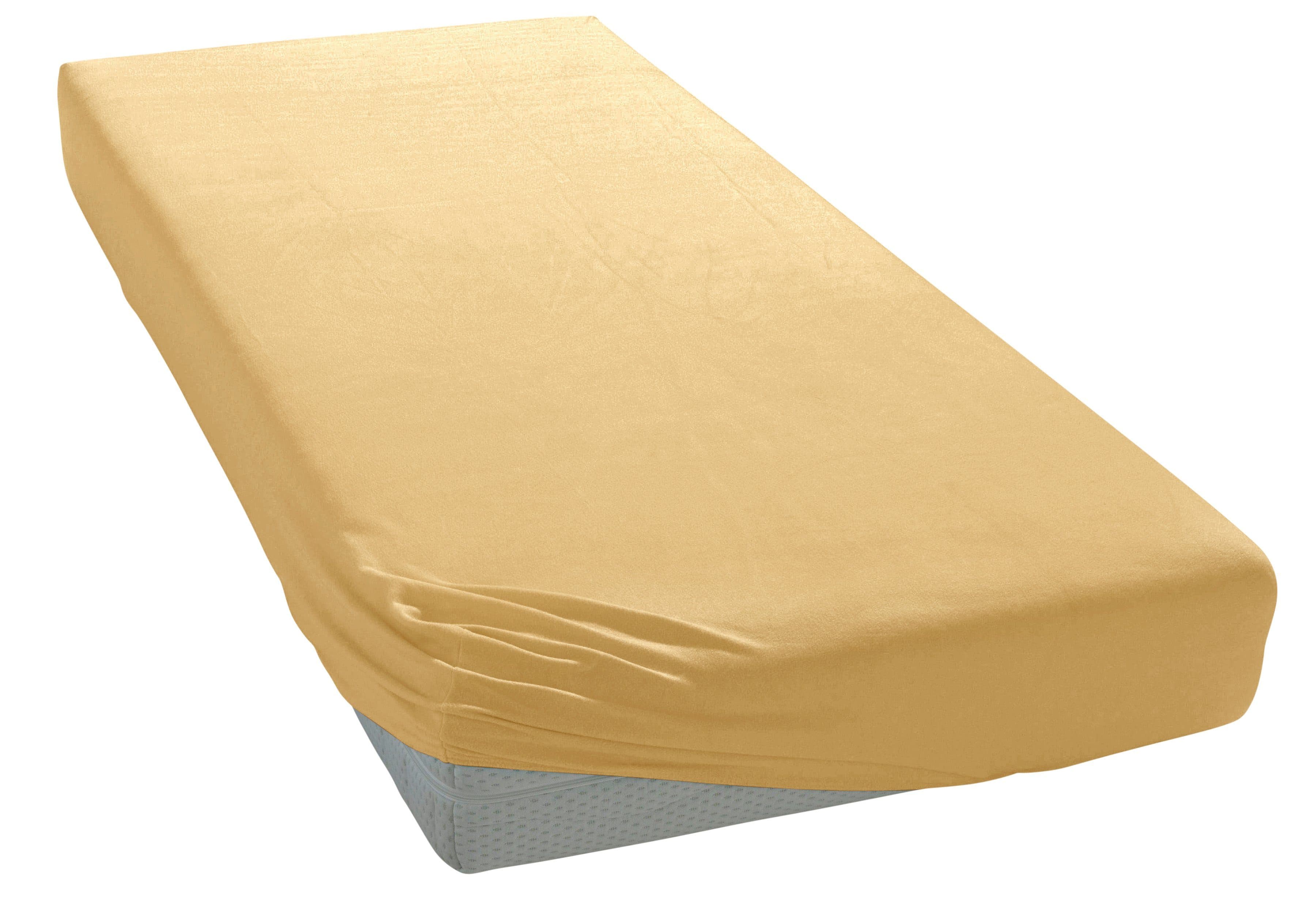 bellana Spannbettlaken Melone | Gelb