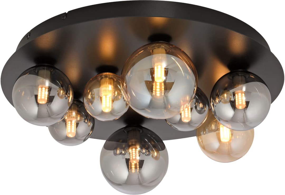 Paul Neuhaus LED Deckenleuchte POPSICLE | Schwarz