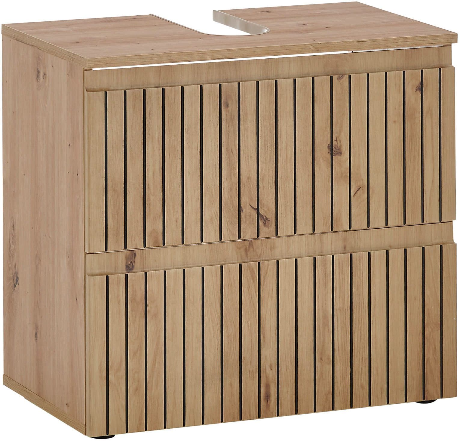 BASIC by Balculina Waschbeckenunterschrank Austin | Holztöne