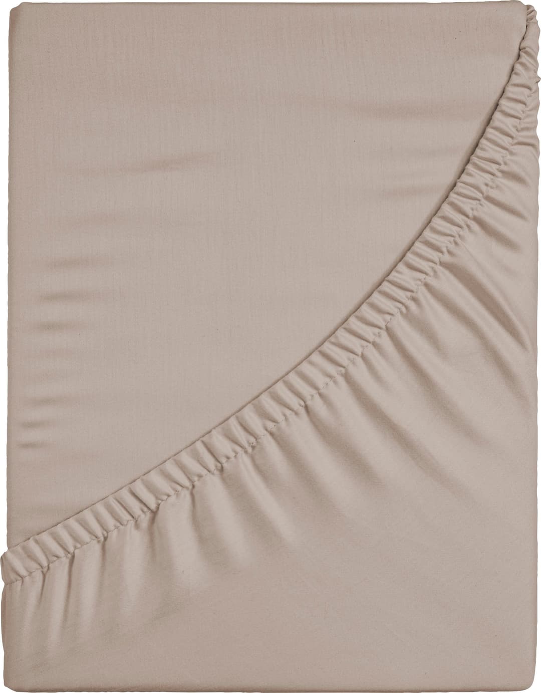CASATEX Spannbettlaken Jersey-Elasthan | Braun