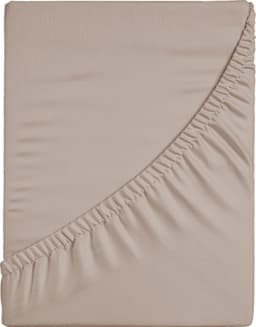CASATEX Spannbettlaken Jersey-Elasthan | Braun