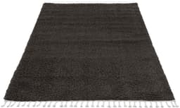 Carpet City Hochflor-Teppich Pulpy 100 | Grau