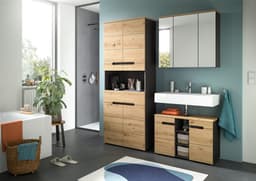 welltime Spiegelschrank REHAT | Braun