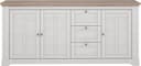 FORTE Sideboard Iloppa | Weiß 2
