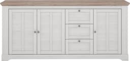 FORTE Sideboard Iloppa | Weiß