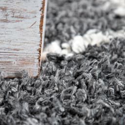 Paco Home Kalmar 442 Hochflor-Teppich | Grau