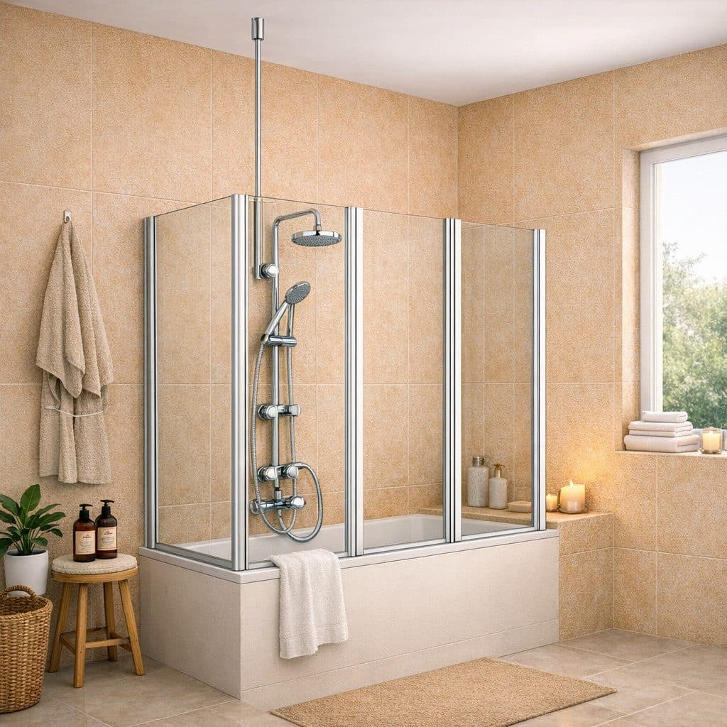 welltime Badewannenaufsatz Summer | Silber