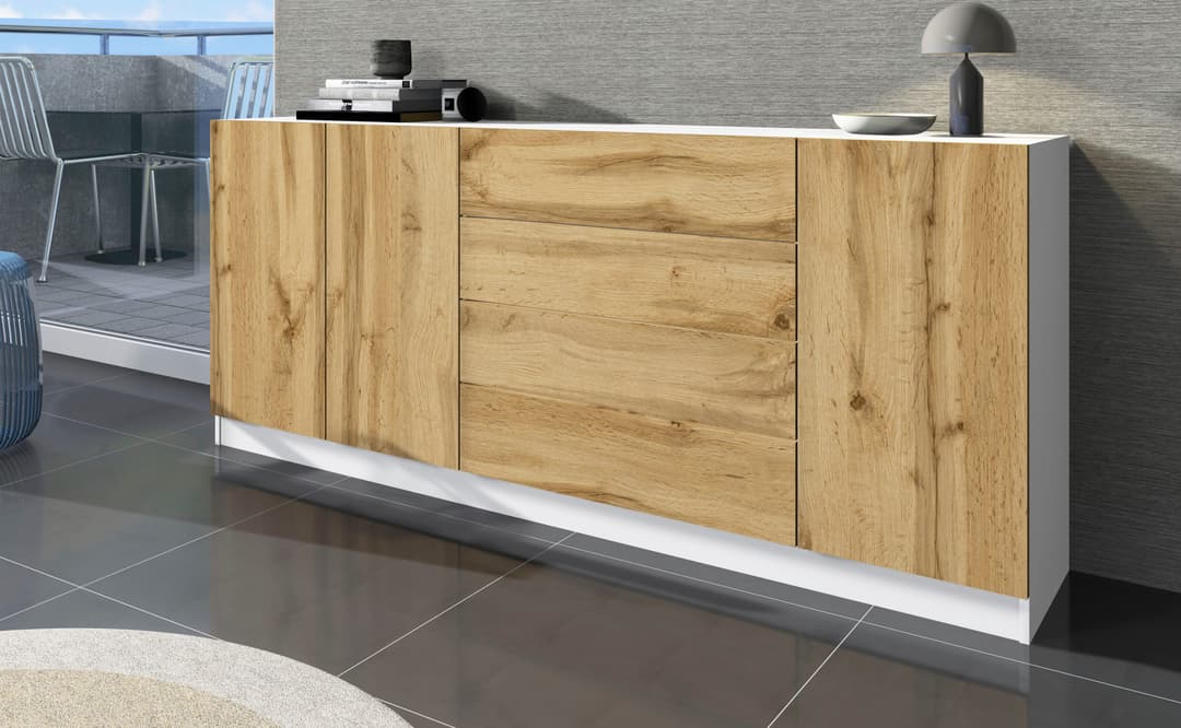 borchardt Möbel Sideboard Vaasa | Mehrfarbig