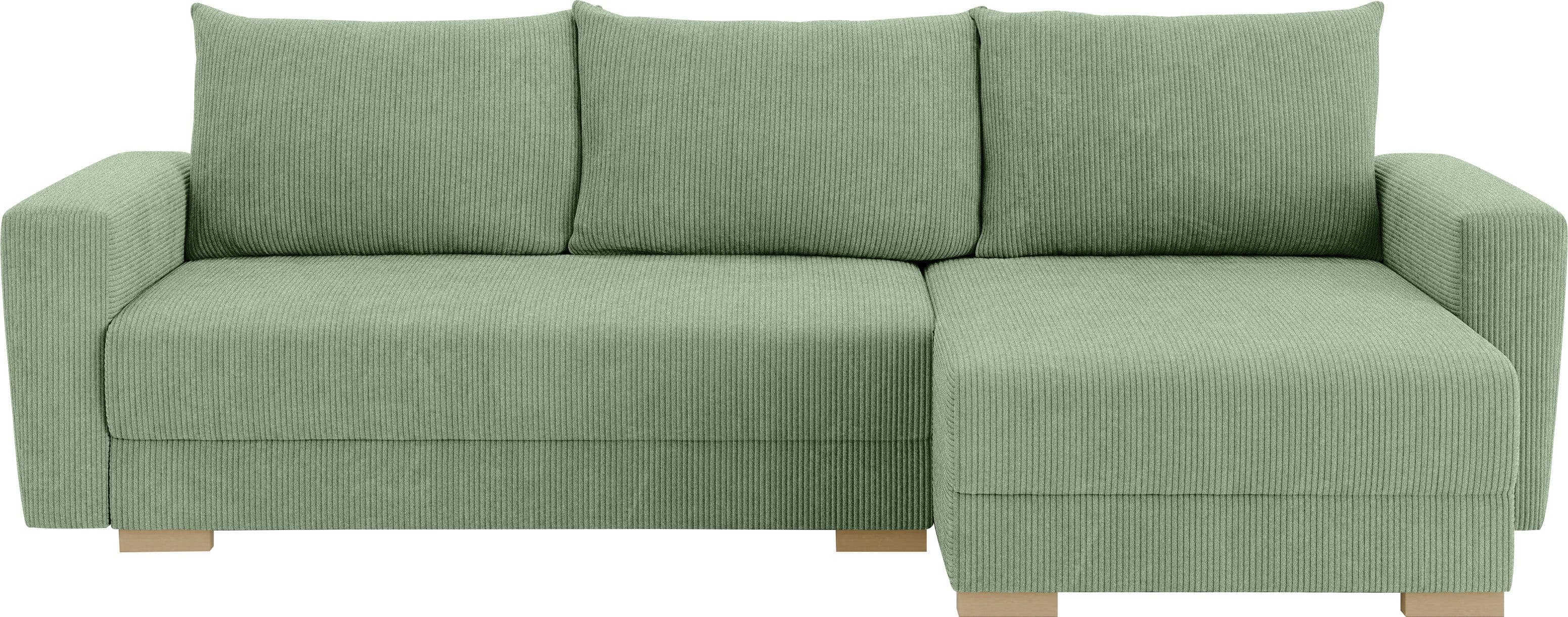 Home affaire Ecksofa MAGHERA | Grün