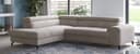 COTTA Ecksofa Aura L-Form | Beige