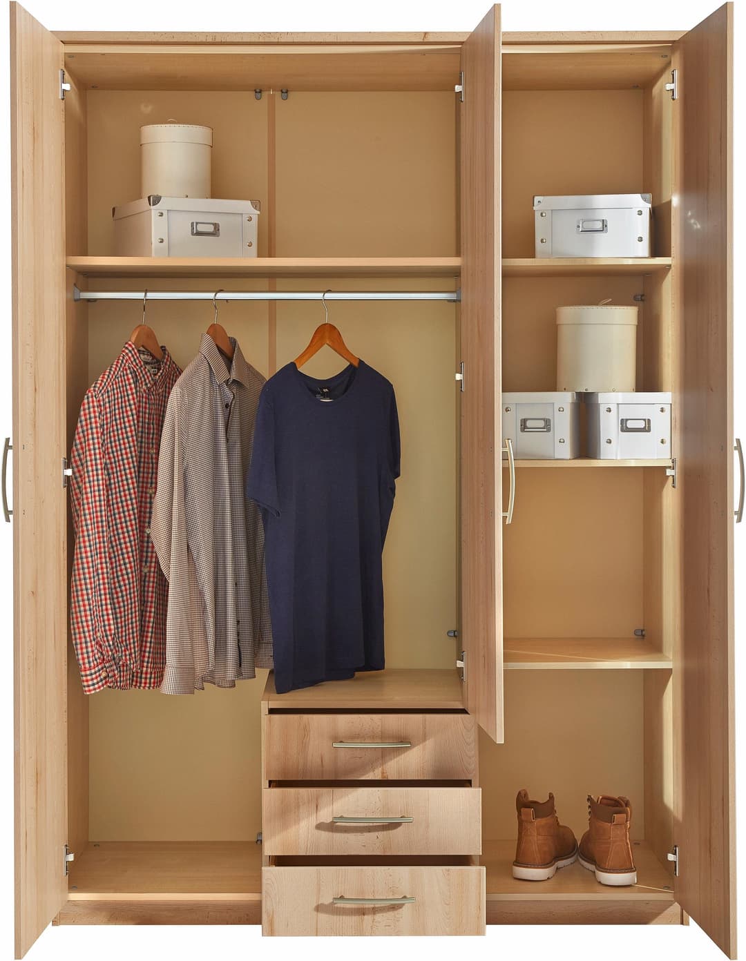 priess Kleiderschrank Husum | Holztöne