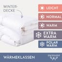 Excellent Gänsedaunenbettdecke Davos | Weiß 3