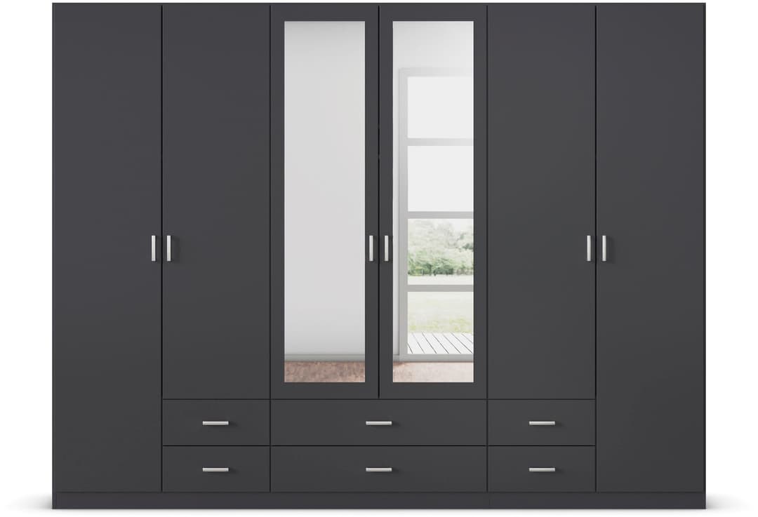 rauch Kleiderschrank GAMMA | Grau