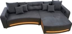 Jockenhöfer Gruppe Ecksofa Laredo | Grau
