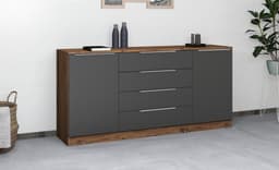 borchardt Möbel Kommode Oliva | Grau