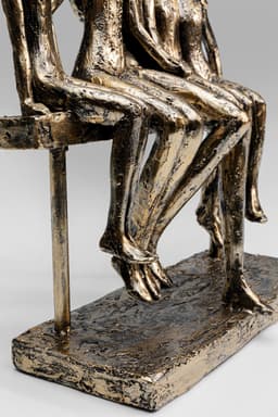 Kare Design Dekofigur Sitting Break | Gold