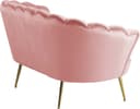 SalesFever 2-Sitzer Clam Komfort-Duo-Sitz | Rosa 3