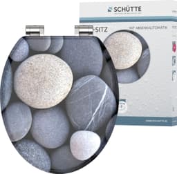 Schütte WC-Sitz GREY STONES | Mehrfarbig