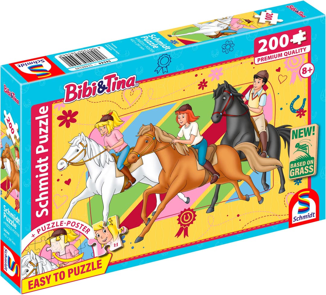 Schmidt Spiele Puzzle Bibi & Tina, Pferdeliebe | Mehrfarbig