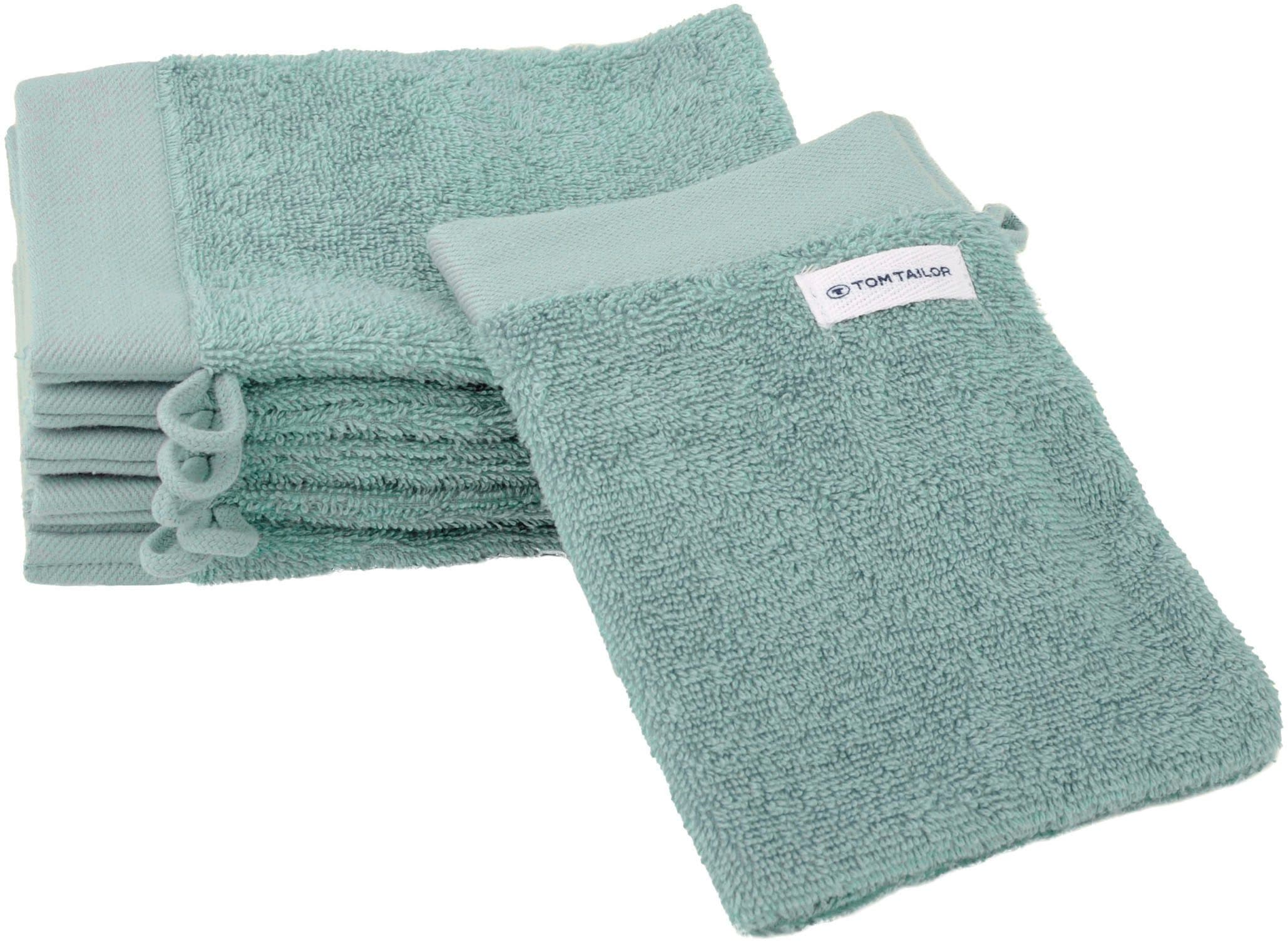 TOM TAILOR HOME COLOR BATH Waschhandschuh | Türkis