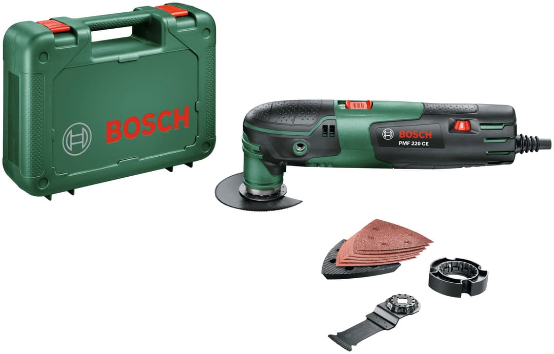 Bosch Home & Garden Elektro-Multifunktionswerkzeug PMF 220 CE | Grün